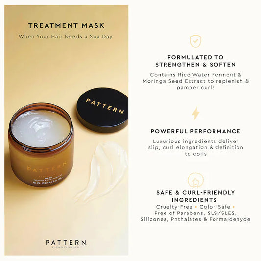 PATTERN by Tracee Ellis Ross  Treatment Hair Mask with Rice Water Protein