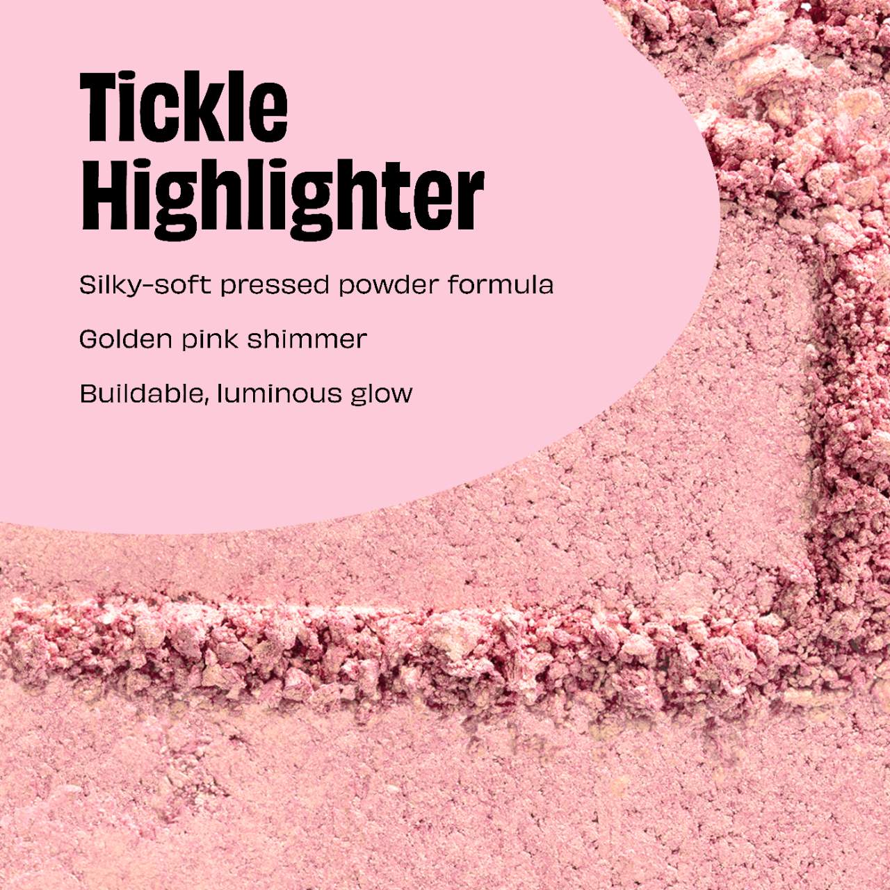 **Benefit Cosmetics Cookie & Tickle Shimmer Finish Powder Highlighter**