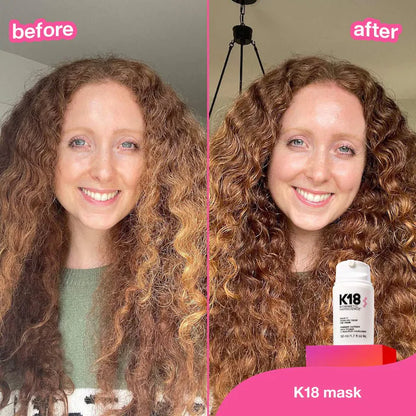 K18 Biomimetic Hairscience  Mini Leave-In Molecular Repair Hair Mask