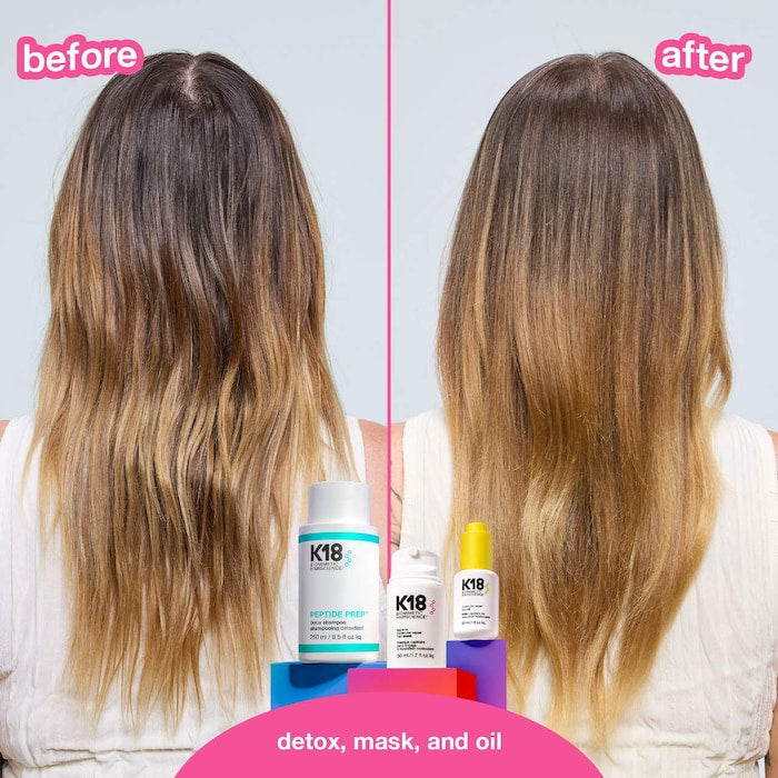 K18 Biomimetic Hairscience  Mini Leave-In Molecular Repair Hair Mask