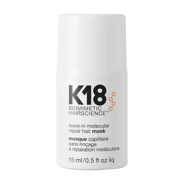 K18 Biomimetic Hairscience  Mini Leave-In Molecular Repair Hair Mask