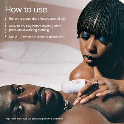 Topicals  High Roller Ingrown Hair Tonic with AHA and BHA