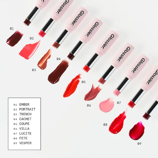 Glossier  Ultralip High Shine Lipstick with Hyaluronic Acid