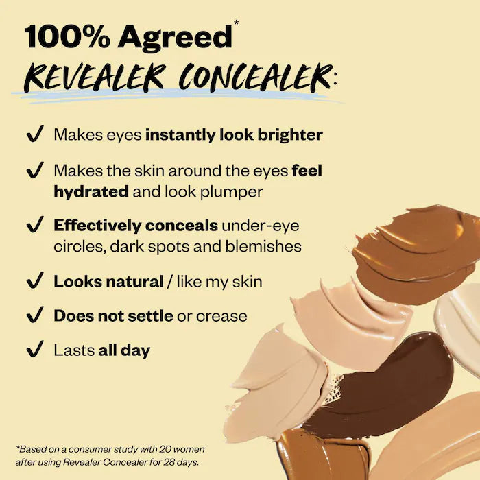 Kosas  Mini Revealer Super Creamy + Brightening Concealer with Caffeine and Hyaluronic Acid