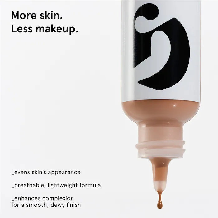 Glossier  Perfecting Skin Tint for Dewy Sheer Coverage