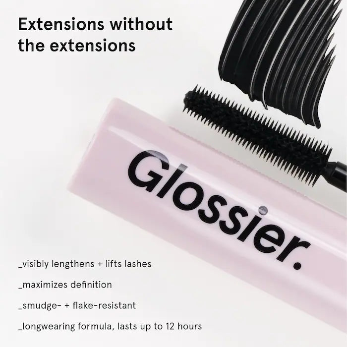 Glossier  Lash Slick Lift and Lengthen Tubing Mascara