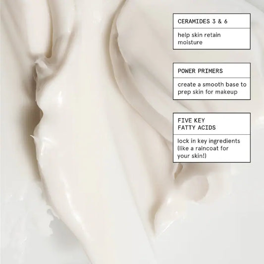 Glossier  Priming Moisturizer Rich Face Cream with Ceramides