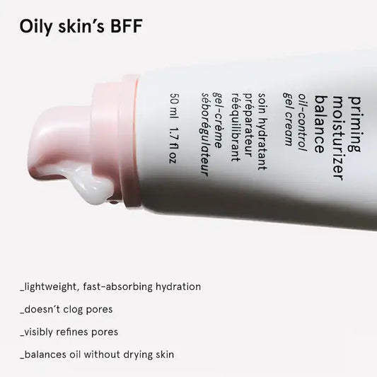 Glossier  Priming Moisturizer Balance Oil-Control Gel-Cream