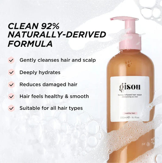Gisou  Honey Infused Hair Wash Shampoo
