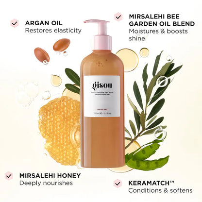 Gisou  Honey Infused Hair Wash Shampoo