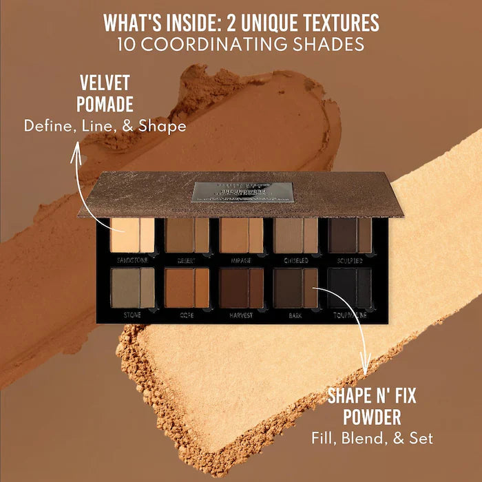 Danessa Myricks Beauty  Groundwork: Defining Neutrals - Palette For Eyes, Brows, Face & Lips