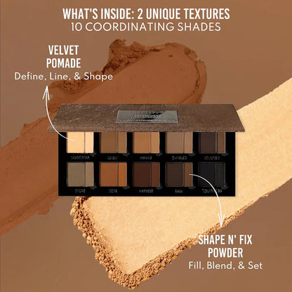 Danessa Myricks Beauty  Groundwork: Defining Neutrals - Palette For Eyes, Brows, Face & Lips