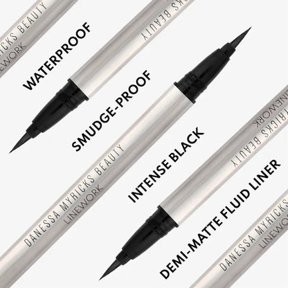 Danessa Myricks Beauty  Linework Paintbrush Fluid Liquid Eyeliner