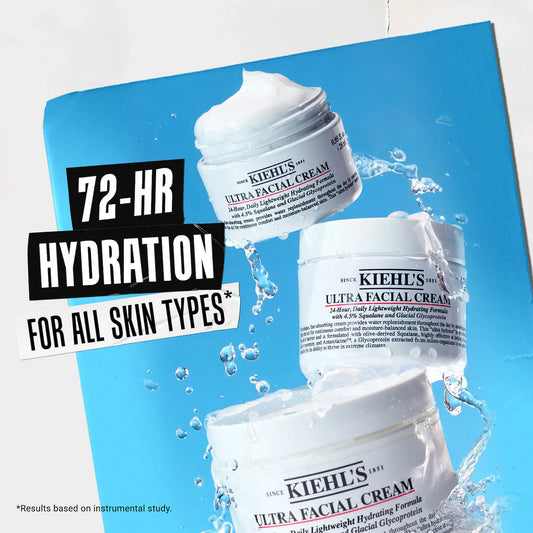 **Kiehl’s Ultra Facial Refillable Moisturizing Cream – Hydrating Squalane Formula**
