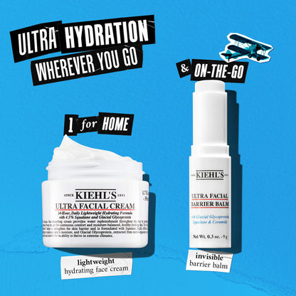 **Kiehl’s Ultra Facial Refillable Moisturizing Cream – Hydrating Squalane Formula**