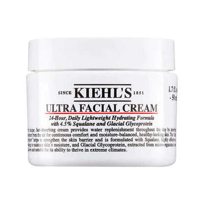**Kiehl’s Ultra Facial Refillable Moisturizing Cream – Hydrating Squalane Formula**