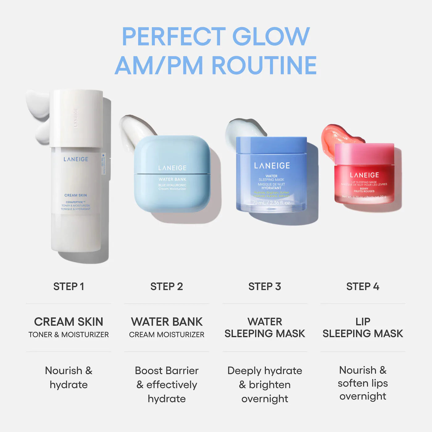 LANEIGE  Cream Skin Milky Toner with Ceramides & Peptides for Nourishing Hydration