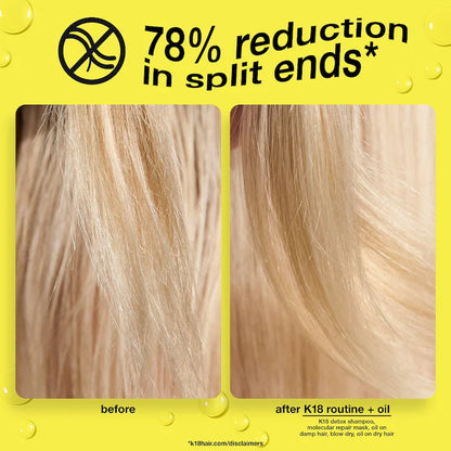 K18 Biomimetic Hairscience  Mini Molecular Repair Hair Oil