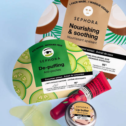 **SEPHORA COLLECTION Caffeine Eye Mask Patches – De-Puffing & Dark Circle Care**