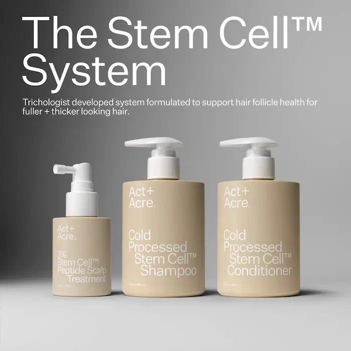 Act+Acre  Stem Cell Shampoo For Thicker+ Fuller-Looking Hair