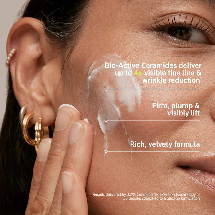 The INKEY List  Bio-Active Ceramide Repairing and Plumping Moisturizer + Barrier Strengthening