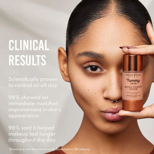 Danessa Myricks Beauty  Yummy Skin Mattifying Water Powder Serum with Niacinamide and Hyaluronic Acid