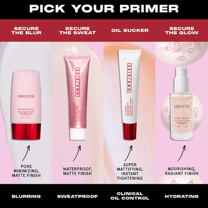 ONE/SIZE by Patrick Starrr  Secure the Glow Tacky Hydrating Primer with BOBA Complex