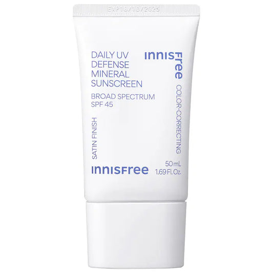 innisfree  Daily UV Defense Mineral Sunscreen Broad Spectrum SPF 45