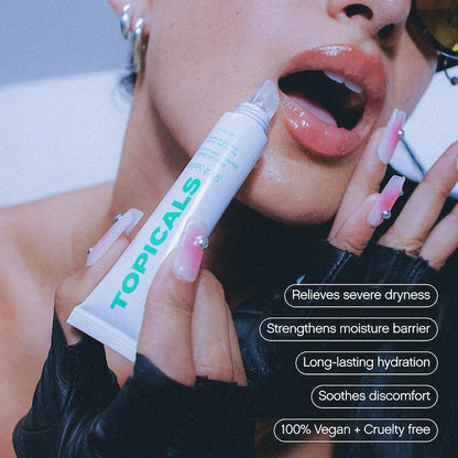 Topicals  Slick Salve Glossy Lip Balm for Soothing + Hydration