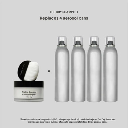 Crown Affair Non-Aerosol Dry Shampoo Powder – Oil-Absorbing Hair Refresh
