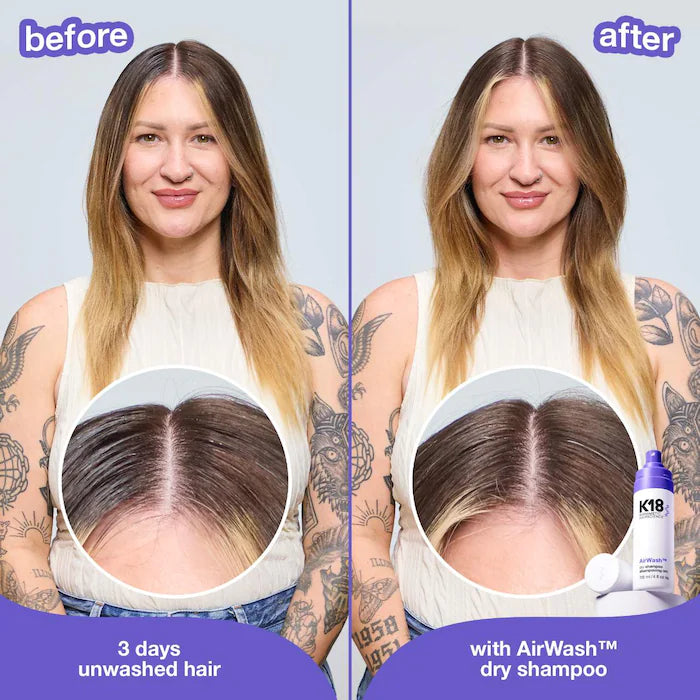 K18 Biomimetic Hairscience  AirWash™ Dry Shampoo