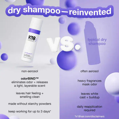 K18 Biomimetic Hairscience  AirWash™ Dry Shampoo