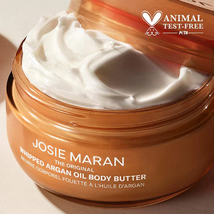 Josie Maran  Vanilla Vibezzz - Whipped Argan Oil Refillable Firming Body Butter Jar