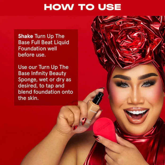 ONE/SIZE by Patrick Starrr  Turn Up the Base Full Beat Waterproof Liquid Foundation