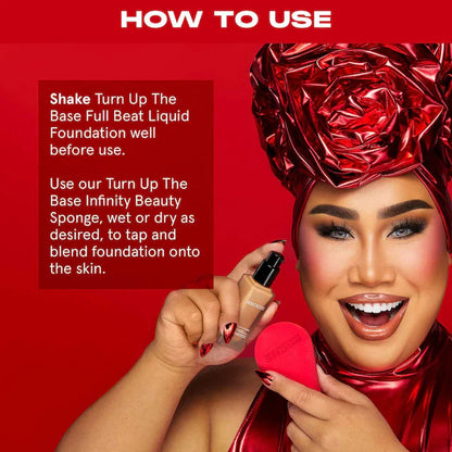 ONE/SIZE by Patrick Starrr  Turn Up the Base Full Beat Waterproof Liquid Foundation