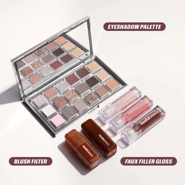 HUDA BEAUTY  Icy Nude Eyeshadow Palette