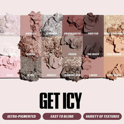 HUDA BEAUTY  Icy Nude Eyeshadow Palette