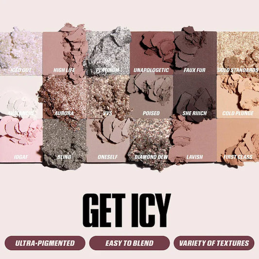 HUDA BEAUTY  Icy Nude Eyeshadow Palette