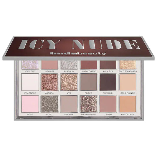 HUDA BEAUTY  Icy Nude Eyeshadow Palette