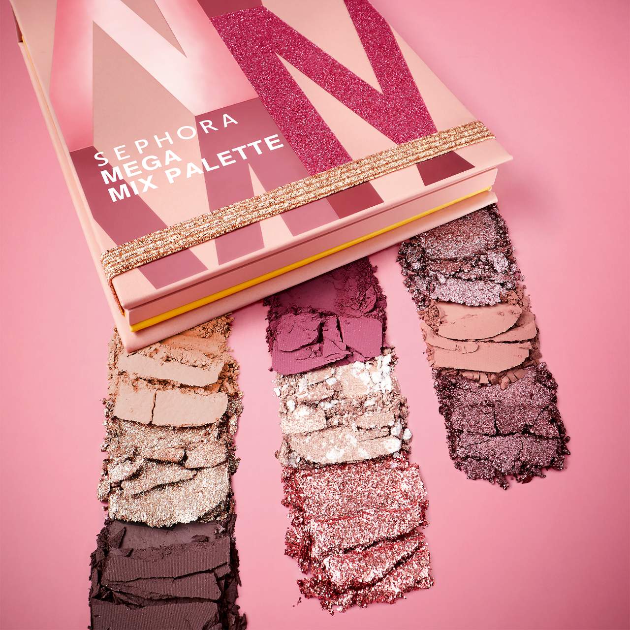 **SEPHORA COLLECTION Mega Mix Eyeshadow Palette – Multi-Finish Color Palette**