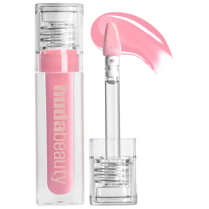 HUDA BEAUTY  Faux Filler Shiny Non-Sticky Lip Gloss