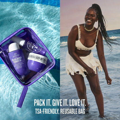 **Sol de Janeiro Delícia Drench™ Jet Set – Hydrating Body Care Travel Kit**