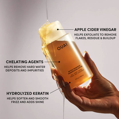 **OUAI Detox Clarifying Shampoo with Apple Cider Vinegar**