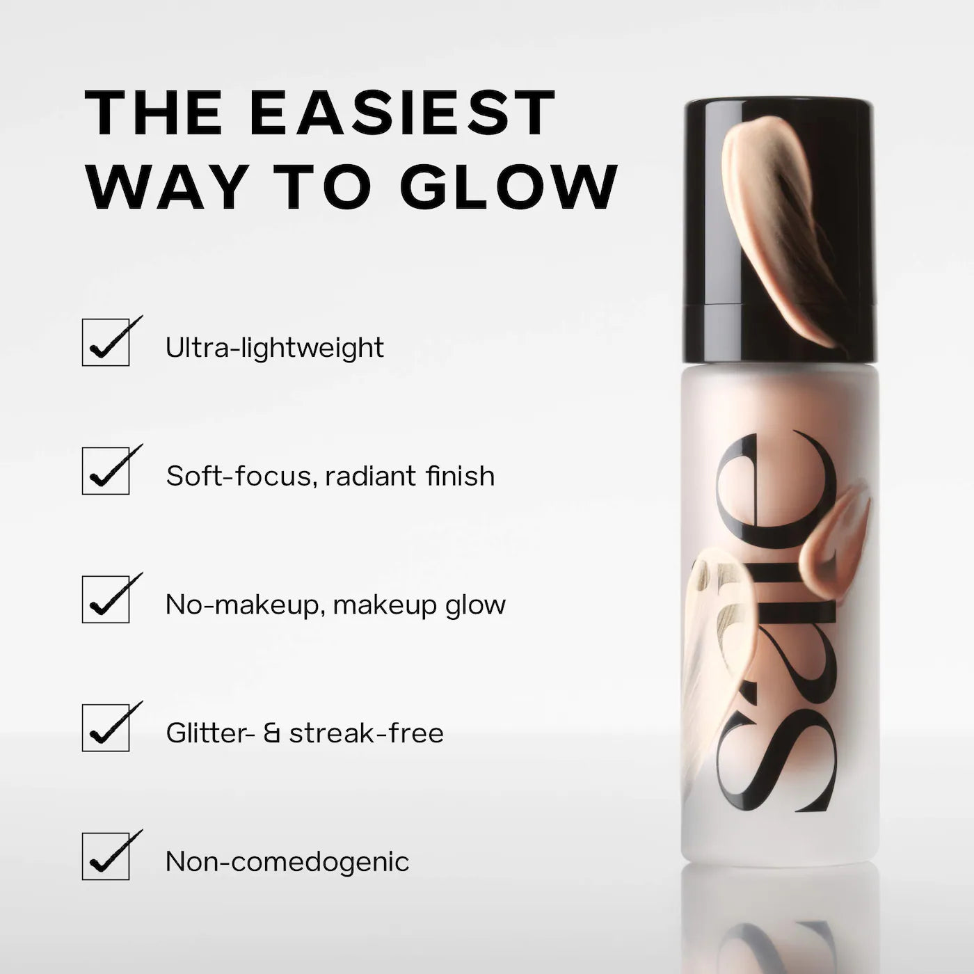 **Saie Glowy Super Gel – Lightweight Dewy Multipurpose Illuminator**