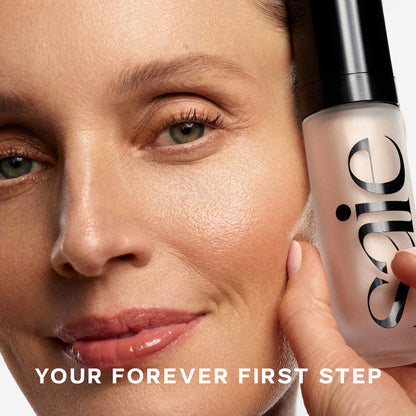 **Saie Glowy Super Gel – Lightweight Dewy Multipurpose Illuminator**