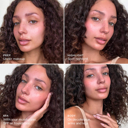 **Saie Glowy Super Gel – Lightweight Dewy Multipurpose Illuminator**
