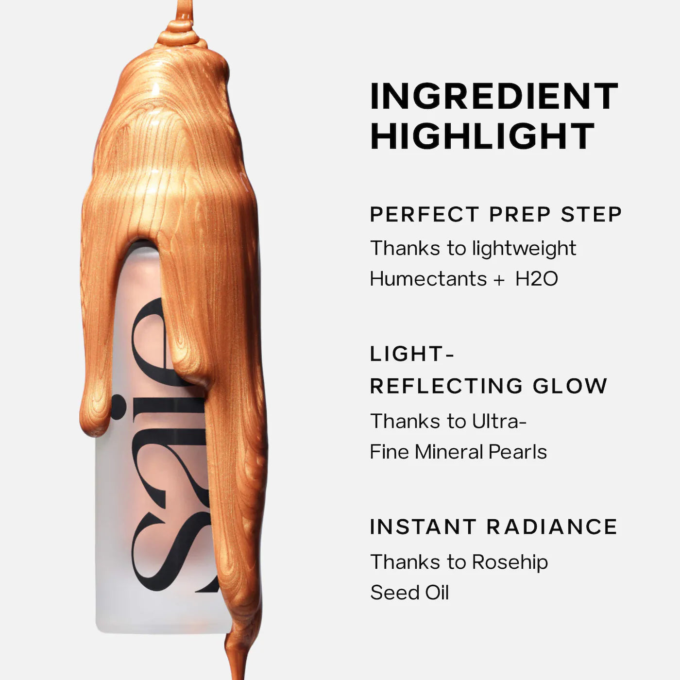 **Saie Glowy Super Gel – Lightweight Dewy Multipurpose Illuminator**