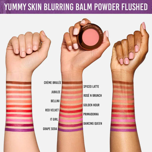 Danessa Myricks Beauty  Yummy Skin Blurring Balm Powder Flushed - Matte Color for Cheek & Lip
