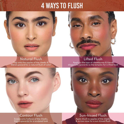 Danessa Myricks Beauty  Yummy Skin Blurring Balm Powder Flushed - Matte Color for Cheek & Lip