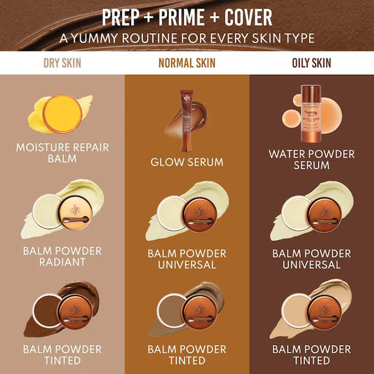 Danessa Myricks Beauty  Yummy Skin Blurring Balm Powder - Tinted Primer & Foundation